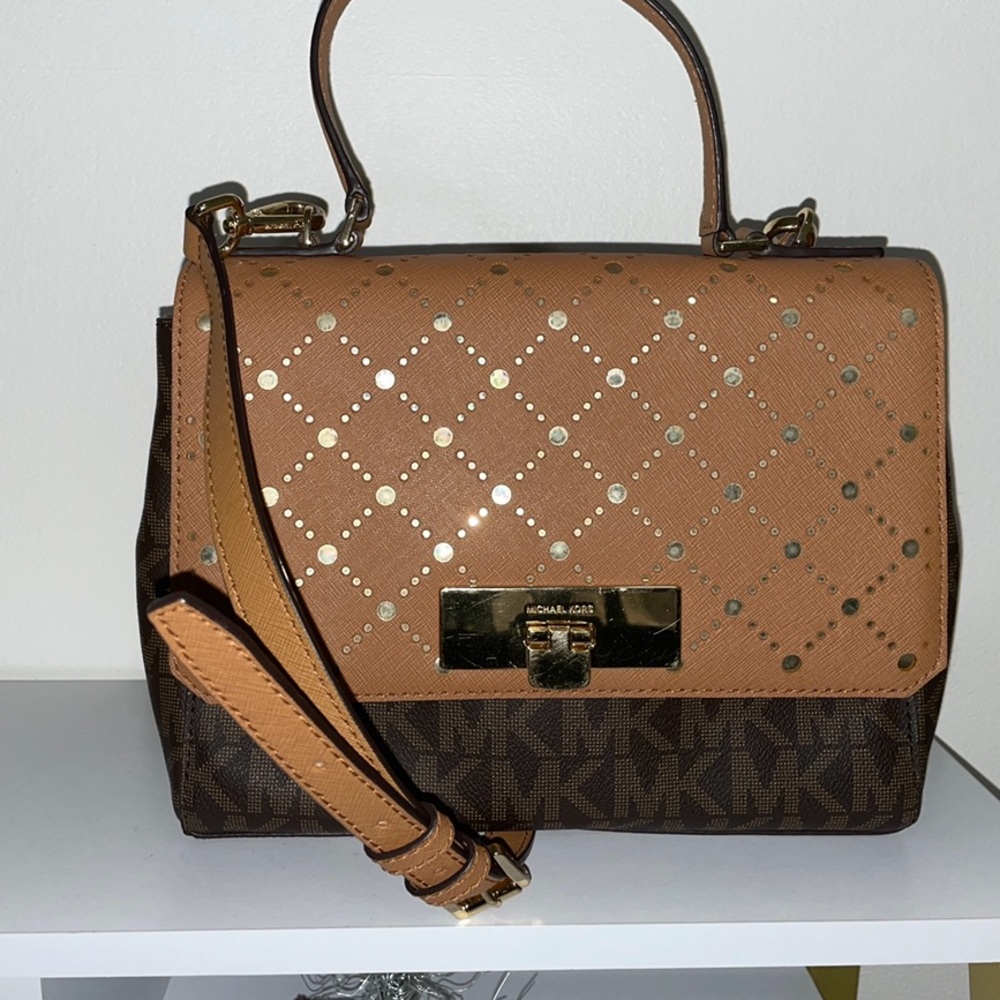 MK “Violet” Medium Satchel